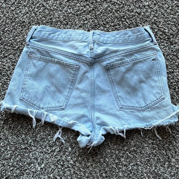 Y2K Blue Madewell Relaxed Fit Denim Shorts, women’s size 28 - Picture 5 of 7